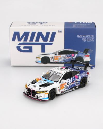 MiniGT #1108 1/64 BMW M4 GT3 #91 FIST Team AAI 2025 China GT Exclusive